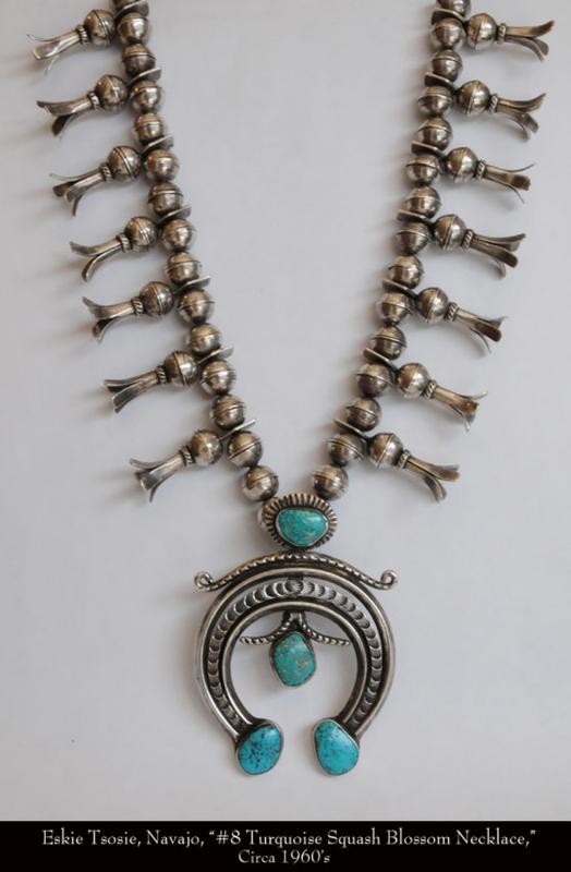 Native American Necklaces - Beaded Necklaces, Turquoise and Silver