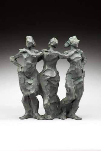 DeDecker Three Graces Sculpture at Saks Galleries