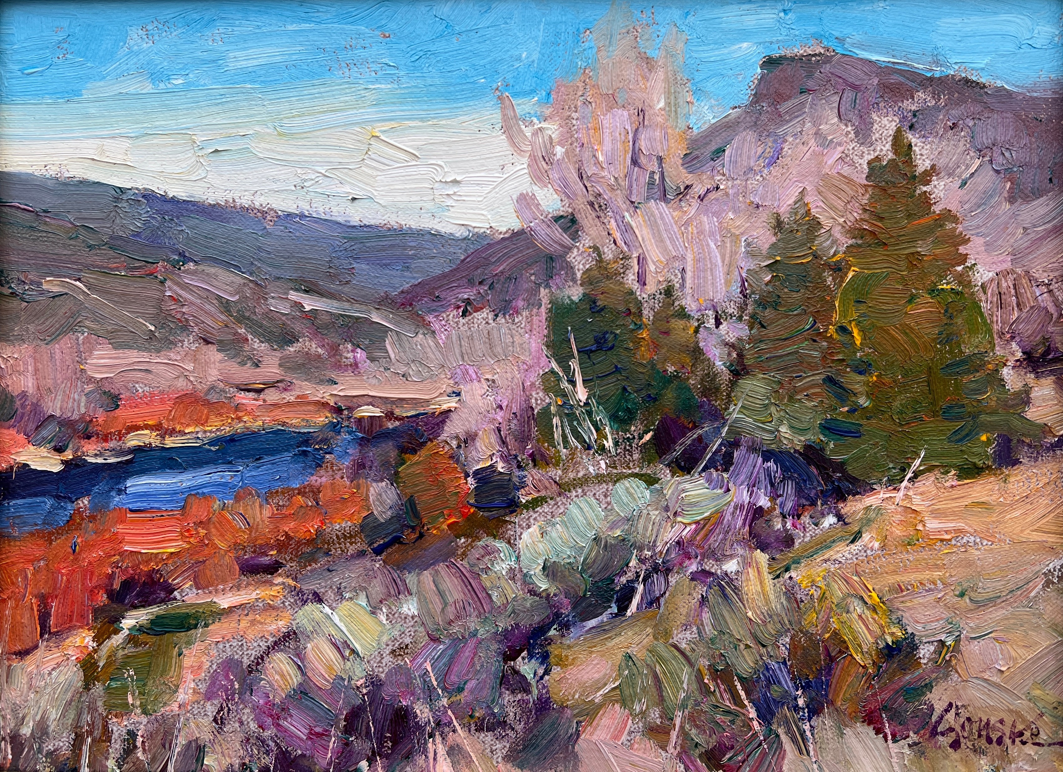 
The Rio Grande at Pilar by Walt Gonske